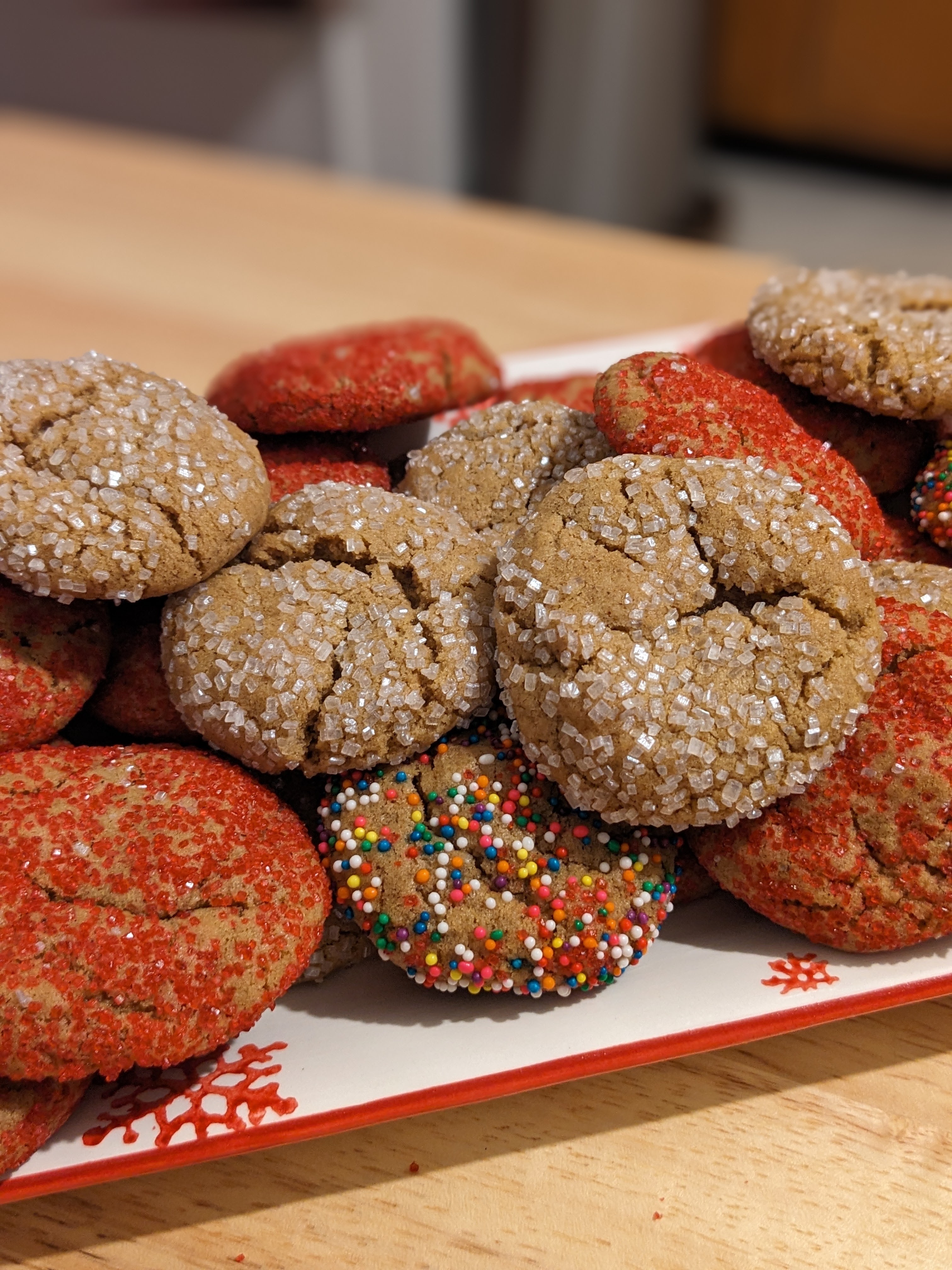 Cinnamon Molasses Cookies (Uncle John’s Christmas Cookies, Pt. II)