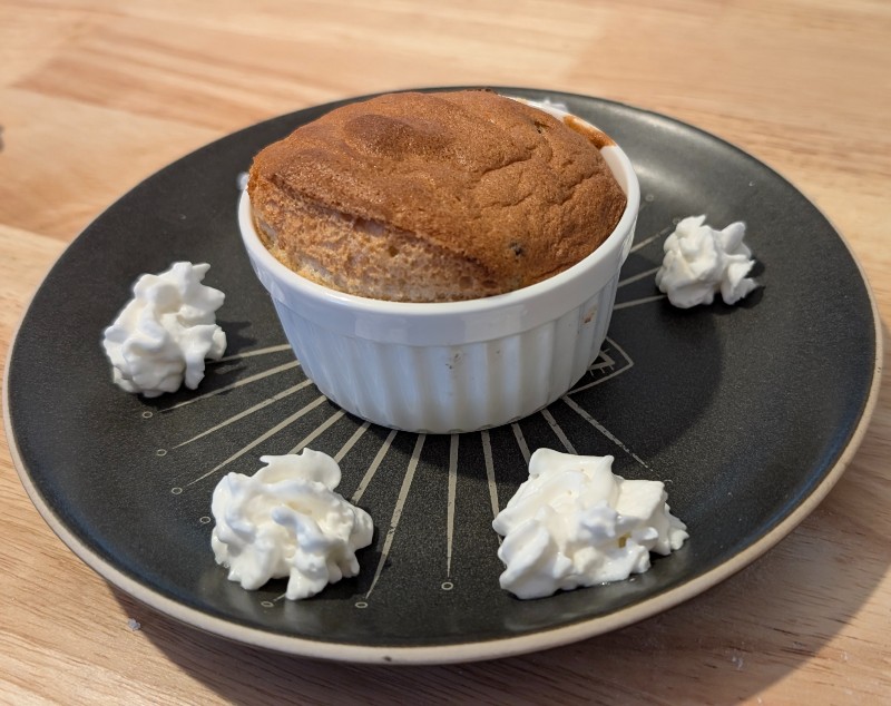 Chocolate Chip Cookie Soufflé (or: Cookies Rule Everything Around Me)