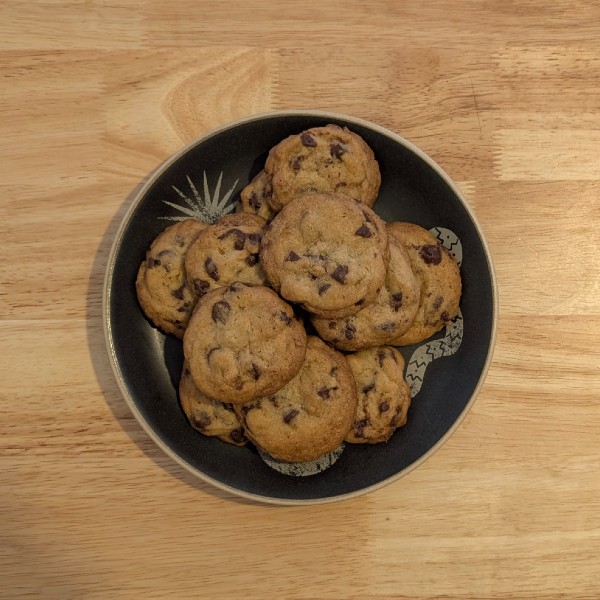 Chocolate Chip Cookies (or: Why is the Rum Gone? Because I Keep Using It in Cookies)